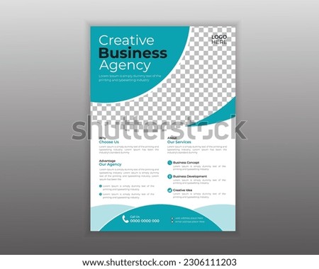 Flyer Design Template For Your Business and Company