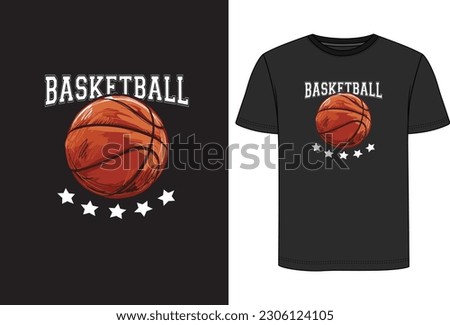Basketball T-Shirt Design. Basketball eye-catching t-shirt design  High-Quality T-Shirt Bundle