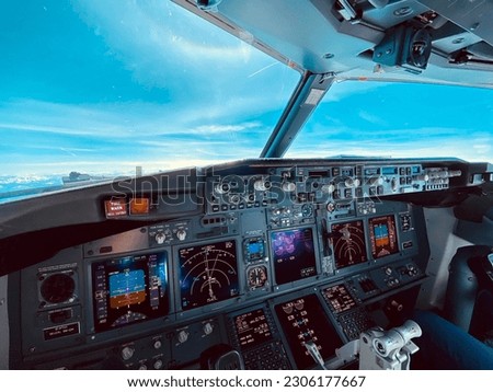 Pictures from the flight deck during different trips through Europe and Africa