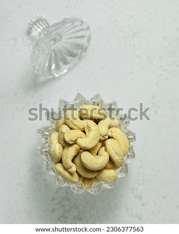 Cashew photoshoot with textured backdrops