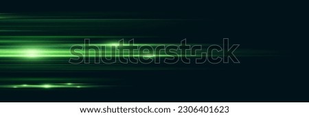 Glowing stripes. Beautiful flashes of light on a dark background. Glowing abstract sparkling background with light effect. Royalty-Free Stock Photo #2306401623