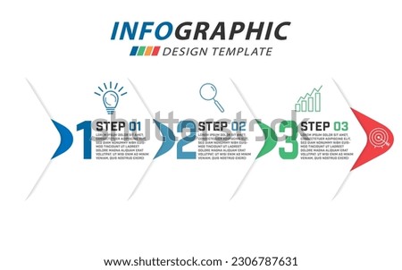 Timeline creator infographic template. 3 Step timeline journey, calendar Flat simple infographics design template. presentation numbers steps. Business concept with 3 options, vector illustration.