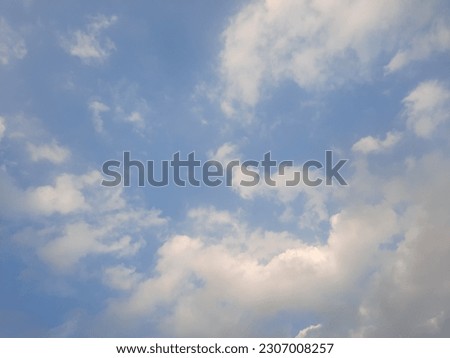 sky in the afternoon, Central Java