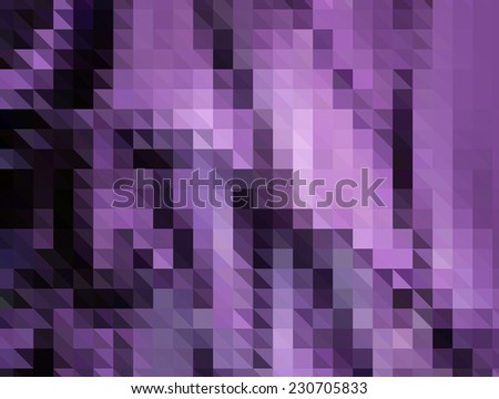 Abstract geometric color background with triangle