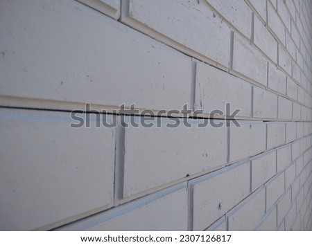 outer white brick wall pattern, brick variation wall