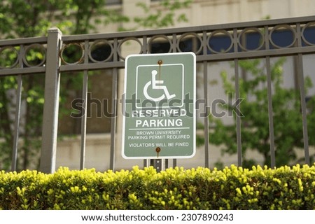 Blue handicap sign: a symbol of accessibility, inclusivity, equal rights, and support for individuals with disabilities