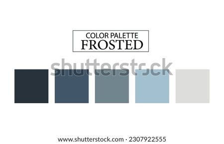 Pantone Color Guide Palette, Sample Catalog of FROSTED Colors Royalty-Free Stock Photo #2307922555