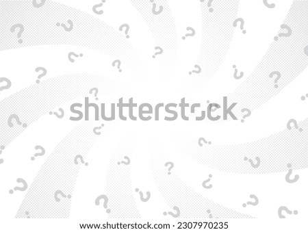 Question mark background, illustration of question or curiosity image Royalty-Free Stock Photo #2307970235