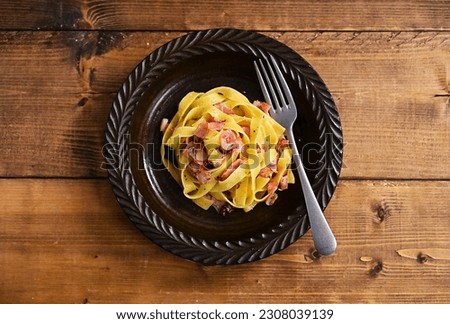 Peperoncino style pasta with fettuccine
