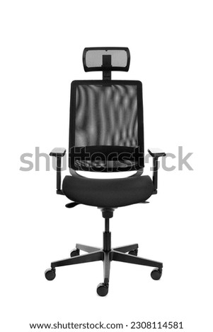 Armchair isolated on white background      