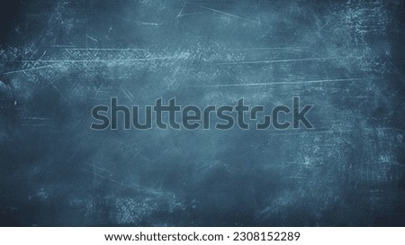 Blue grunge background or texture with space for text or image
