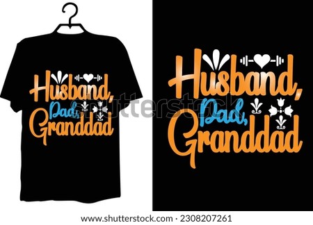 Father's day t shirt design vector
