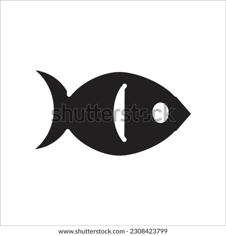 fish line new vector icon
