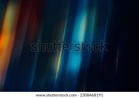 Diffraction Grading Effect Overlays. Prismatic Holographic Color, Abstract Light Refraction, Beautifully Blurred Photo Design, Old Spectral Rainbow Distortions Royalty-Free Stock Photo #2308468191