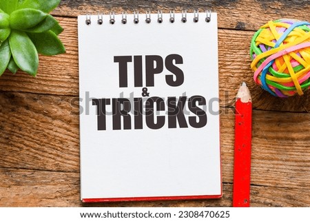 words tips, tricks on notebook