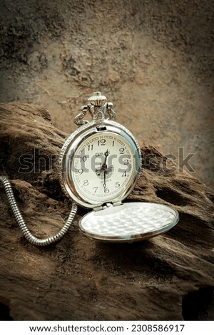 pocket watch is a timepiece that is carried in a pocket. Watches like these are slightly larger than a watch, and don't have a band like a wrist watch.
