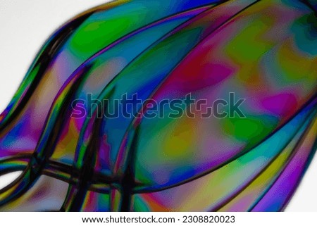 Polarized light Abstracts (Plastic utensils)