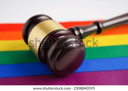 LGBT flag, rainbow color love symbol, pride month in June, vector illustration. 