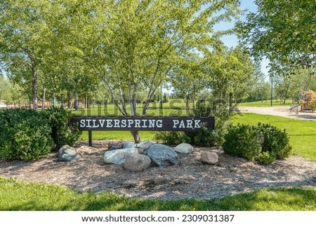 Silverspring Park in Saskatoon, Saskatchewan