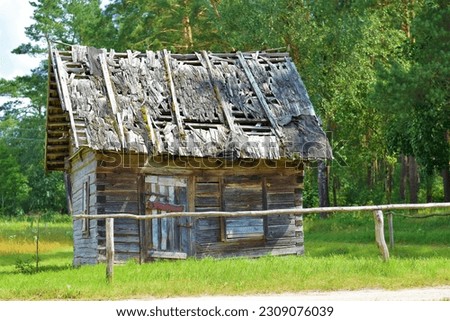 Grabijolai is a Village in Lithuania Royalty-Free Stock Photo #2309076039