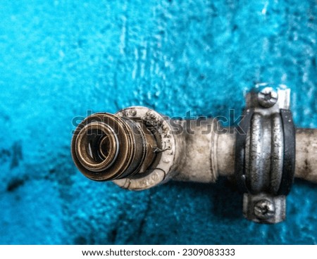 A close up  valve image