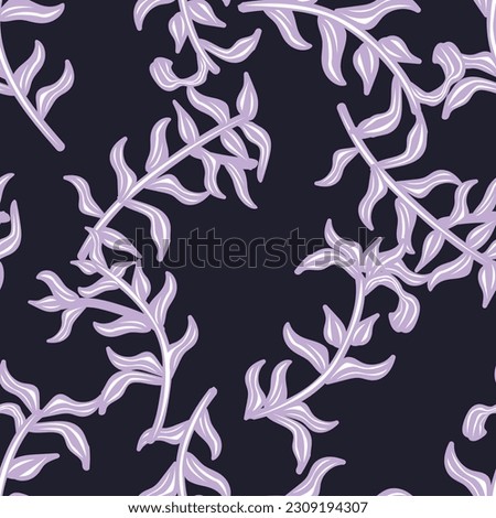 Pastels Tropical Leaf seamless pattern design for fashion textiles, graphics and crafts