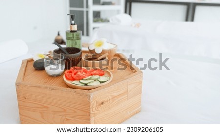Spa for relaxation in modern wellness center on spa treatment and relax concept.