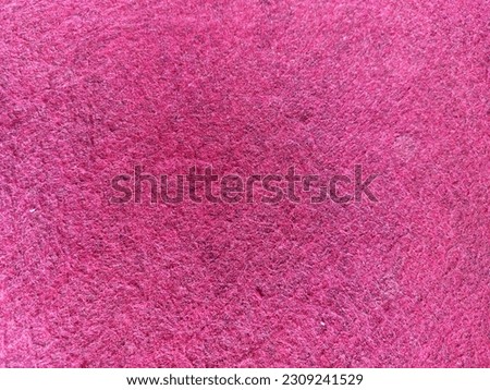 Photo of red carpet texture on the floor of the house 
