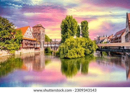 Wine stadel, Nuremberg, Bavaria, Germany 