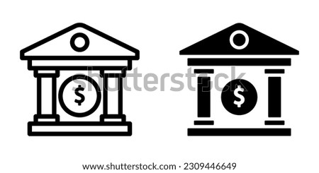 Banking icon. sign for mobile concept and web design. vector illustration