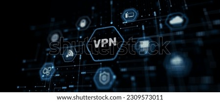 VPN network security internet privacy encryption concept. Abstract Background. Royalty-Free Stock Photo #2309573011