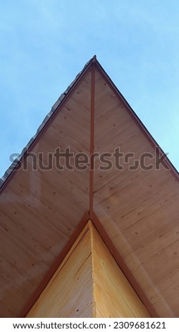 pictures of aesthetic building roofs. portrait image