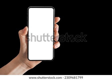 a phone iphone advertisement on the black backgrounds