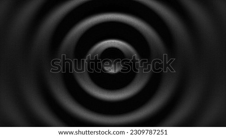 3D Wavy Digital Particles Ripple Background. Digital Ripple Effect. Big Data Audio Visualization. Digital Water Drop Waves Concept. Particles Vector Illustration. 3D Grid Surface. Royalty-Free Stock Photo #2309787251