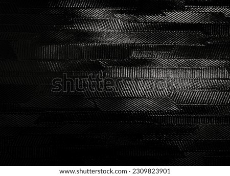 Black painted steel makes it look dark.  abstract ,texture background