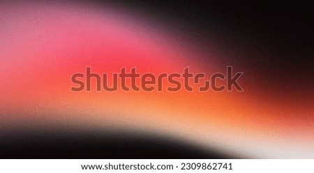 Abstract background red orange yellow pink black grainy gradient, vibrant color flow noise texture effect, wide banner size