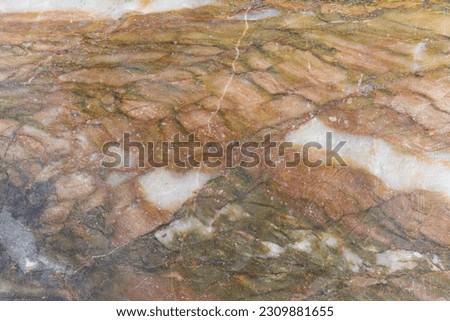 The natural pattern of greenish-brown marble. giving luxury to the buildings that are used to decorate and is also strong and durable easy to clean