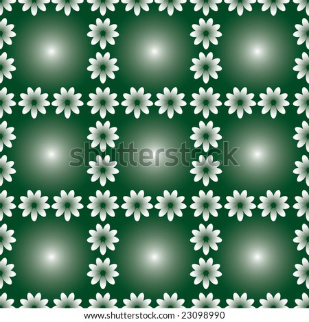 Green seamless background. Vector illustration