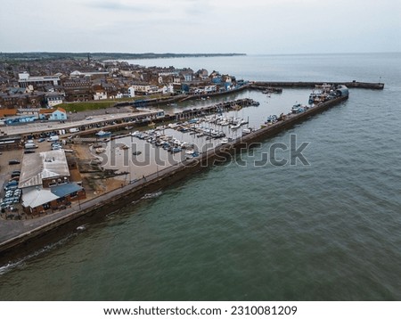 Ariel picture of Bridlington Habour. Taken mid May around 7pm