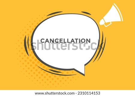 cancellation vectors, sign, level bubble speech cancellation
