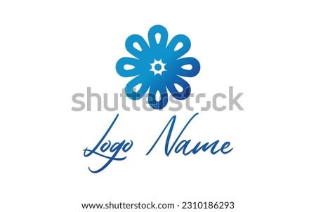 Abstract Elegant Ornament Logo Design
