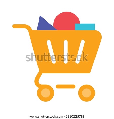 illustration of a icon  shopping