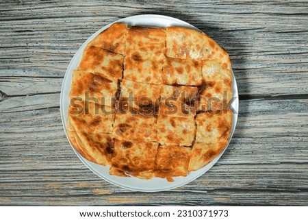 Oriental pie is one of the most delicious oriental Egyptian food Royalty-Free Stock Photo #2310371973