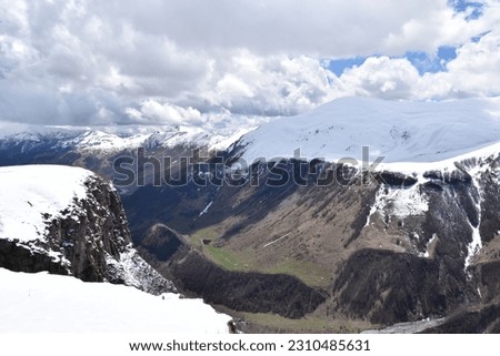 High Caucuses Mountains (Republic of Georgia) Royalty-Free Stock Photo #2310485631