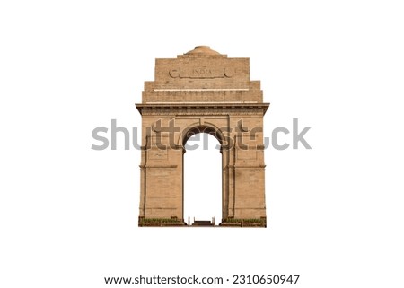 India Gate in Delhi, India Royalty-Free Stock Photo #2310650947