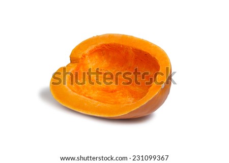 pumpkin on a white background