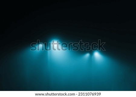 Abstract background of defocused on lights with bokeh effect. Lamp Blurred Background Bokeh