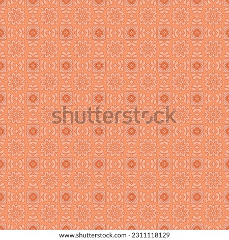 pakistani Wave Pattern On Mint orange Background. Traditional Seigaiha Seamless Patten Repeat For Fabric, textiles, Home Décor, Wallpaper.
Vector Formats

EPS
5400 × 3256 pixels • 18 × 10.
