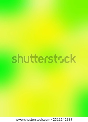 abstract digital work using green and yellow base colors