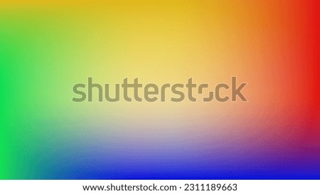 Square color green,yellow,red,and blue gradient background nice for wallpaper or banner